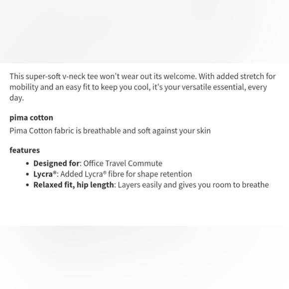 Lululemon Love Tee IV (Poly Yarn) - Picture 7 of 7